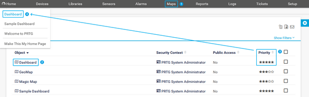 Add Map to Home Menu Add Map to Home Menu